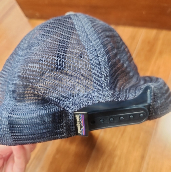 Patagonia Pointed West Trucker Hat Glass Blue Fall 2016 Ventura California - Picture 3 of 5